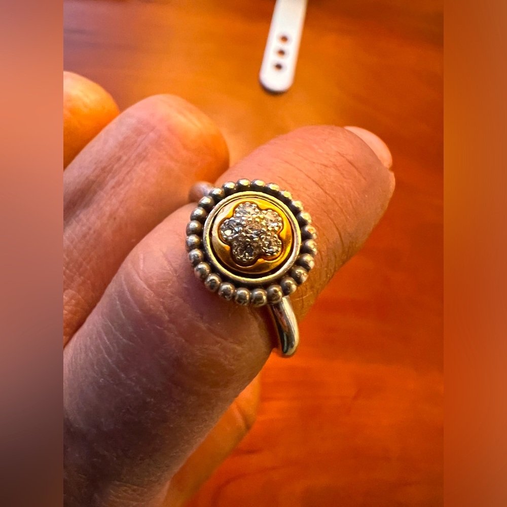 Brighton Gold and Silver plated Ring size 8